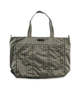 JuJuBe Black Olive - Super Be Zippered tote Diaper Bag